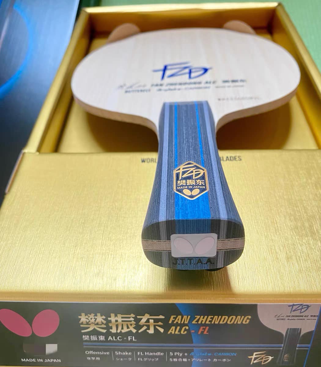 My Fan Zhendong ALC blade has arrived | TableTennisDaily